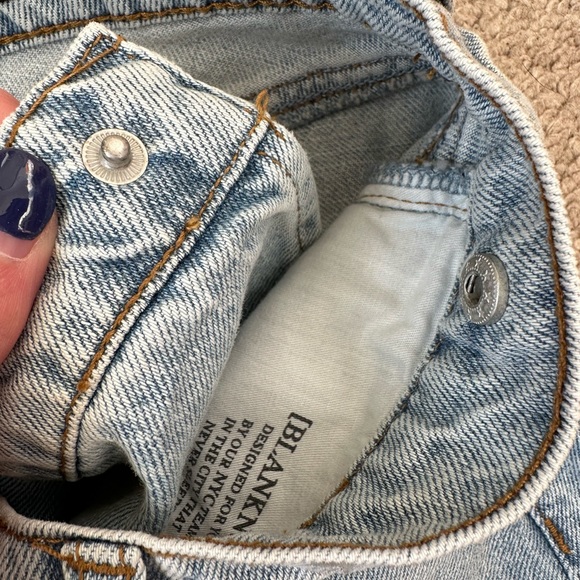 BLANK NYC Asymmetrical Denim Skirt - Picture 4 of 4